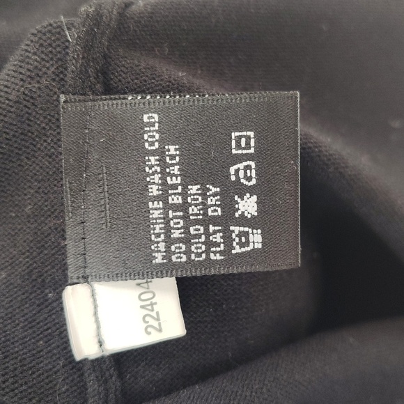 August Silk black Crew cardigan Size Medium silk blend button up cardigan - Picture 7 of 8